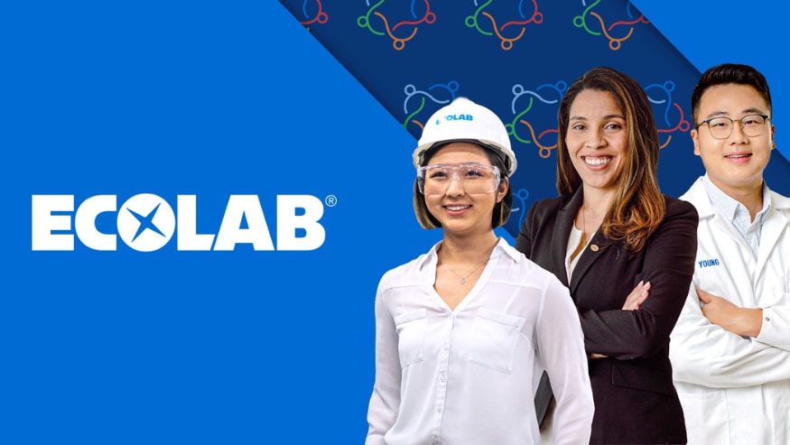 Ecolab associates and Ecolab Logo