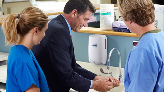 Hand Hygiene demonstration