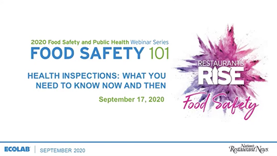 Health Inspections Video