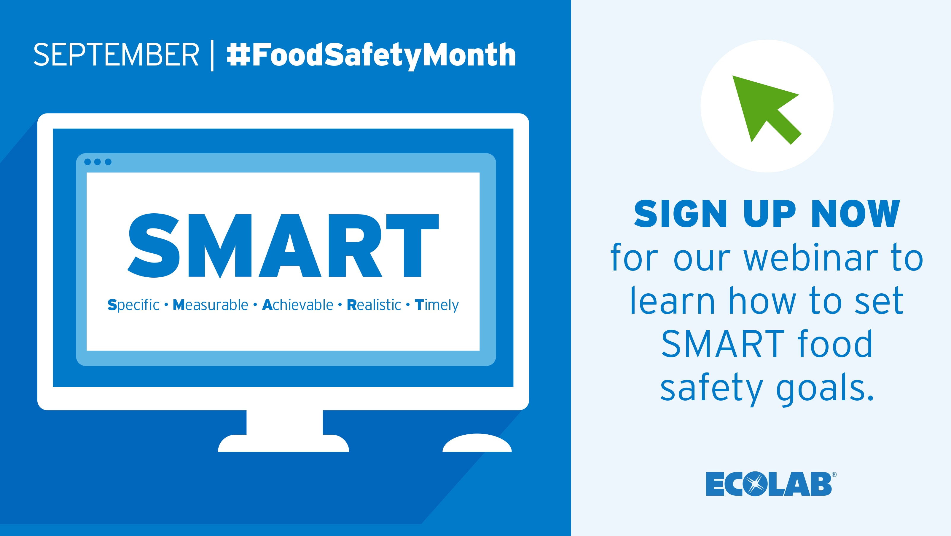 September Food Safety Month SMART