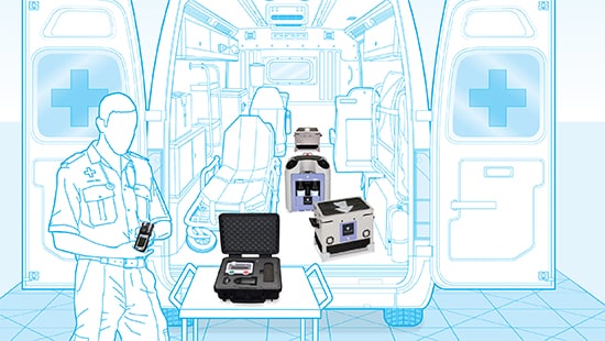 Ecolab Bioquell BQ-EMS Illustration with real components