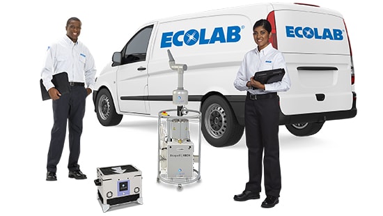 Ecolab Bioquell Reps and van