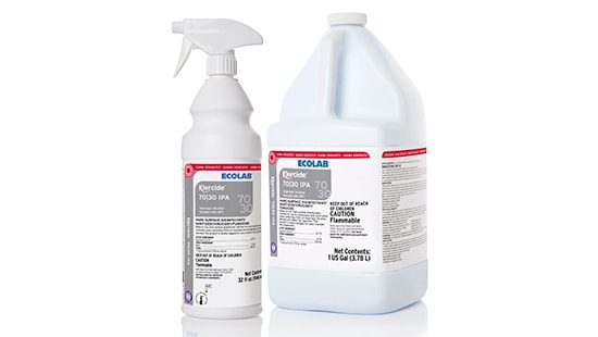 Two Klercide Alcohol products