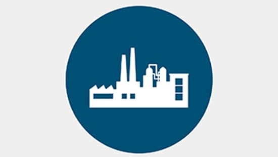 Icon representing Food and Beverage processing