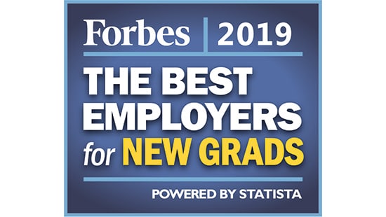 Forbes Best Employers for New Grads