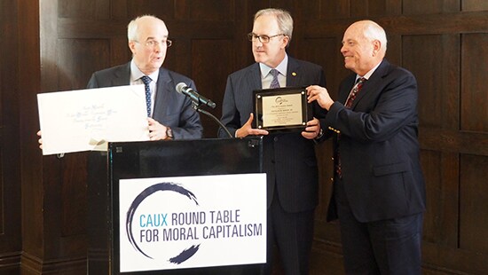 Ecolab S Doug Baker Is The First Recipient Of Dayton Award Ecolab S Doug Baker Is The First, Caux Round Table