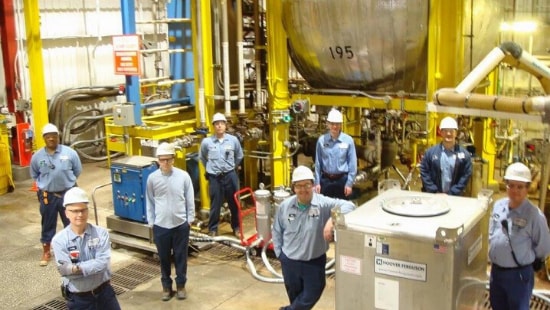 Ecolab plant workers