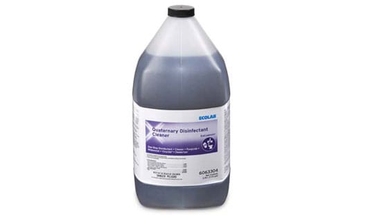 Quaternary Disinfectant Cleaner Ecolab