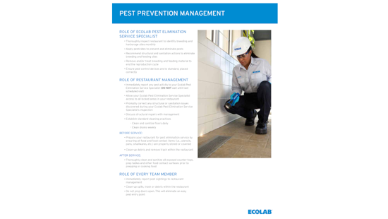 Pest Training Cards