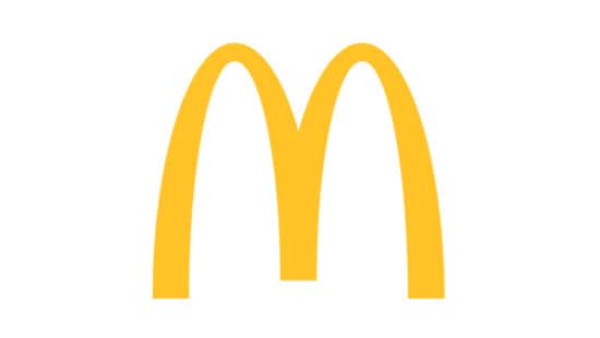 McDonald's restaurant logo. 