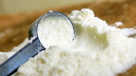 whey powder protein scoop image