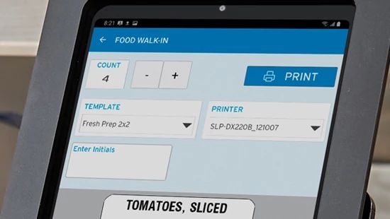 Prep-n-Print Flex Food Label Printer & Label Maker | Ecolab