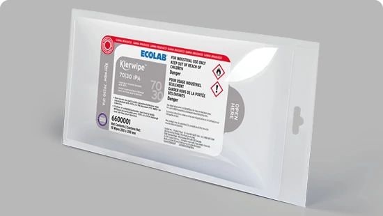 Life Sciences Small Surfaces Wipe Campaign Image