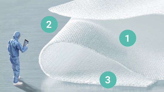 Life Sciences Small Surfaces Wipe Campaign Image