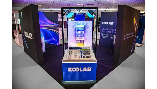 Ecolab Datacloud Global Congress tradeshow booth