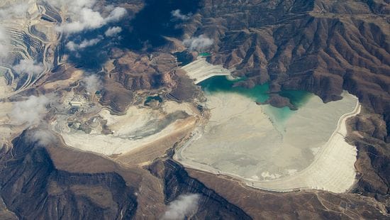 Mining Tailings Landscape