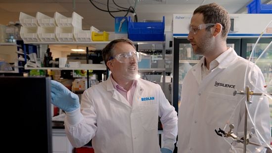 Two Applications Specialists from Ecolab Purolite Resins and Resilience CDMO
